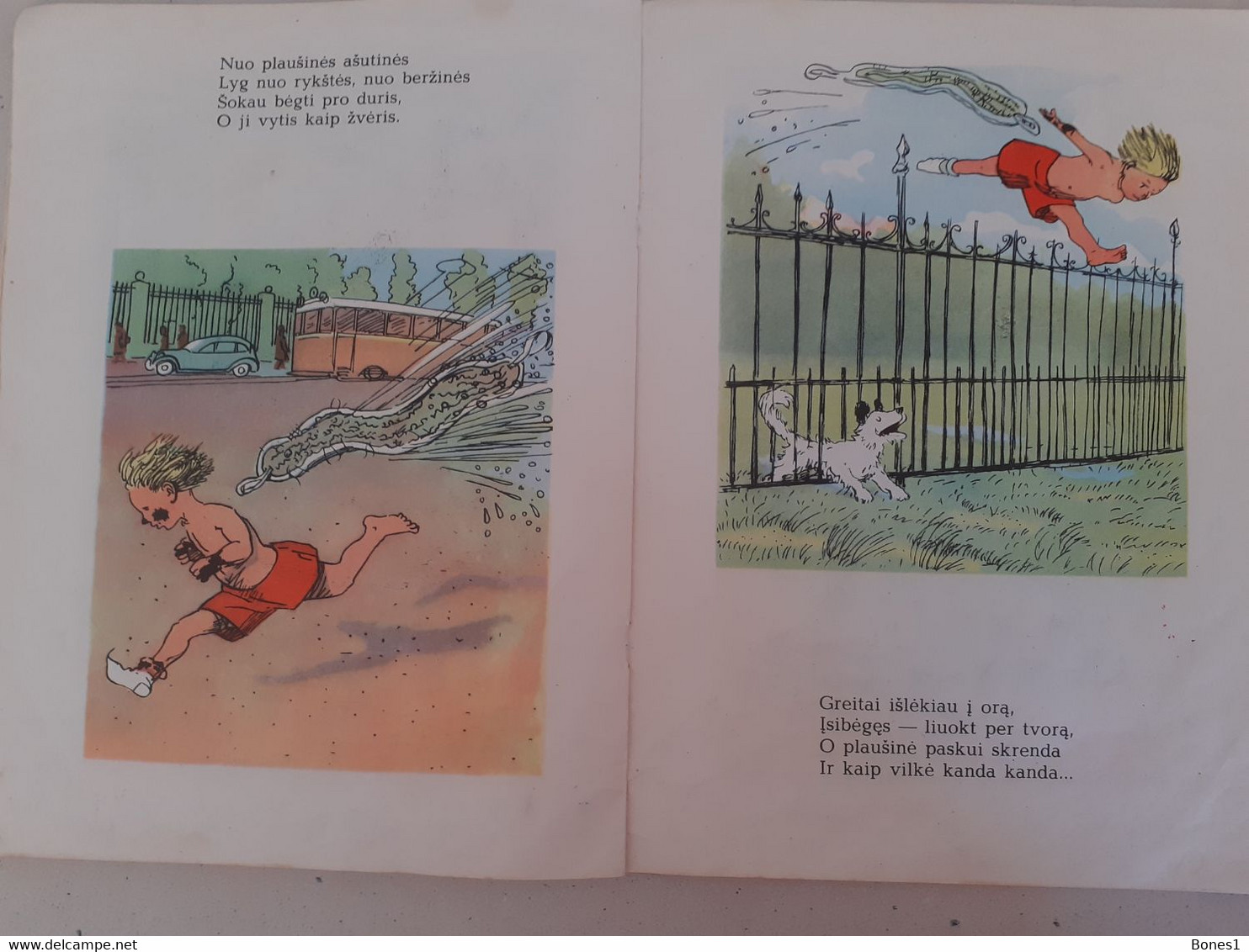 Soviet Union period Lithuania  book for kids 1977