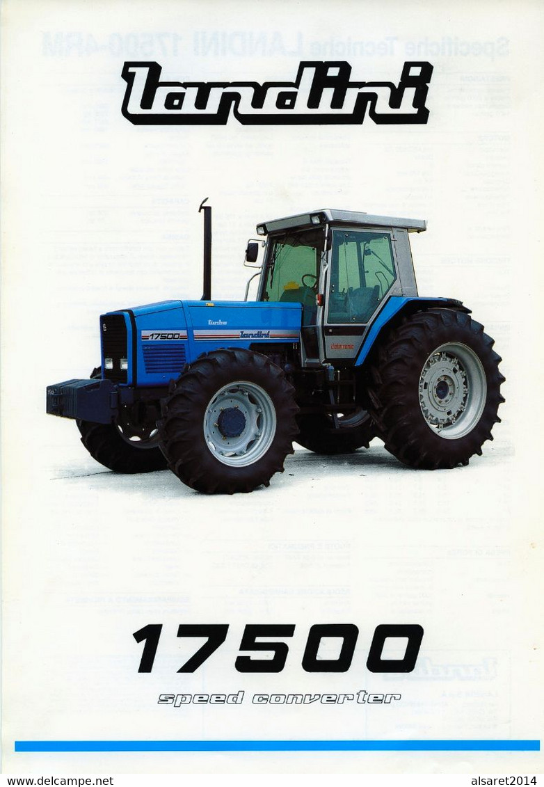 LANDINI " 17500 - 4RM - SPEED CONVERTER " - Advertising