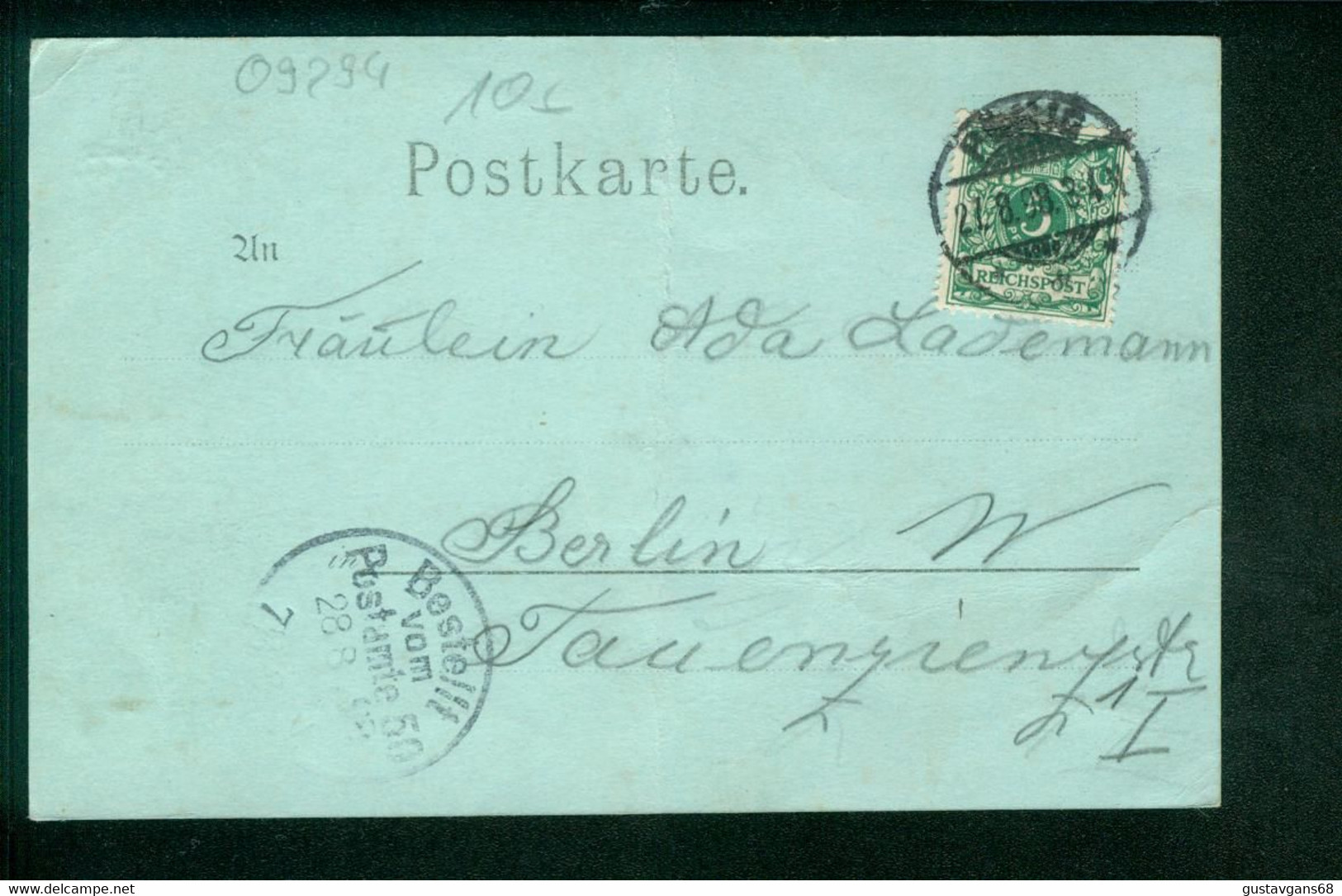 AK Penig, Mondscheinlitho, Verl. Oscar Dietze, Gelaufen 1898 Nach Berlin - Penig