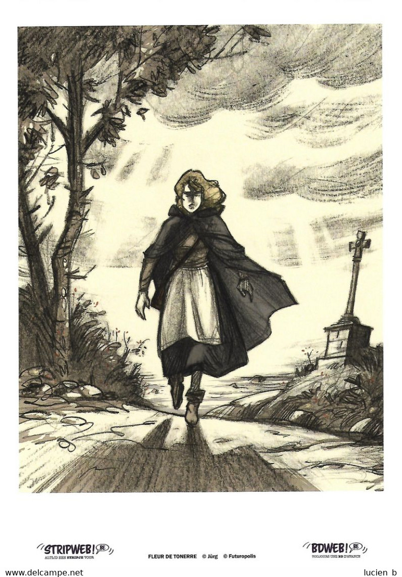 JÜRG  -  Ex-libris "Fleur De Tonnerre"  (***) - Illustrators J - L