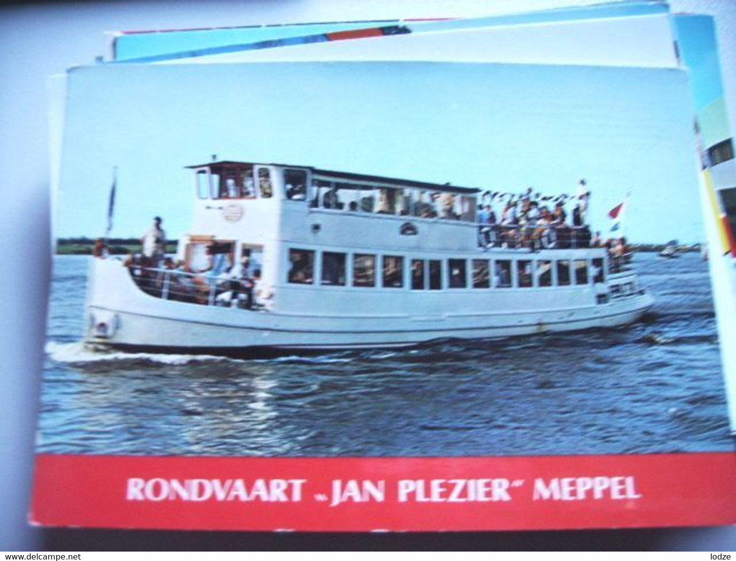 Nederland Holland Pays Bas Meppel Met Rondvaartboot Jan Plezier - Meppel