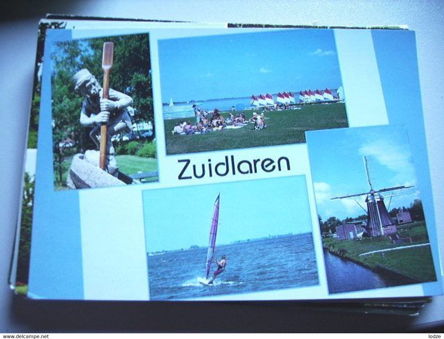 Nederland Holland Pays Bas Zuidlaren Met Molen En Waterplezier - Zuidlaren