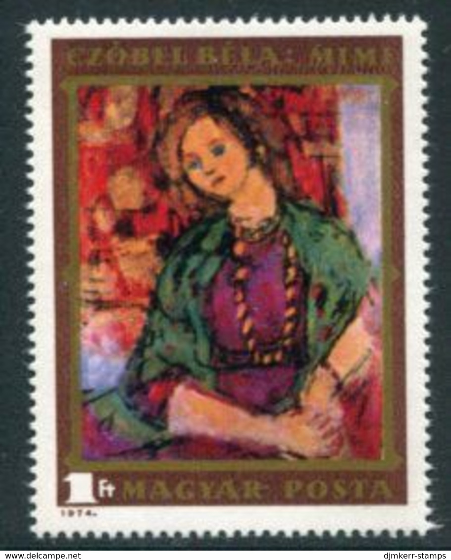 HUNGARY 1974 Czobel Anniversary MNH / **.  Michel 2974 - Unused Stamps