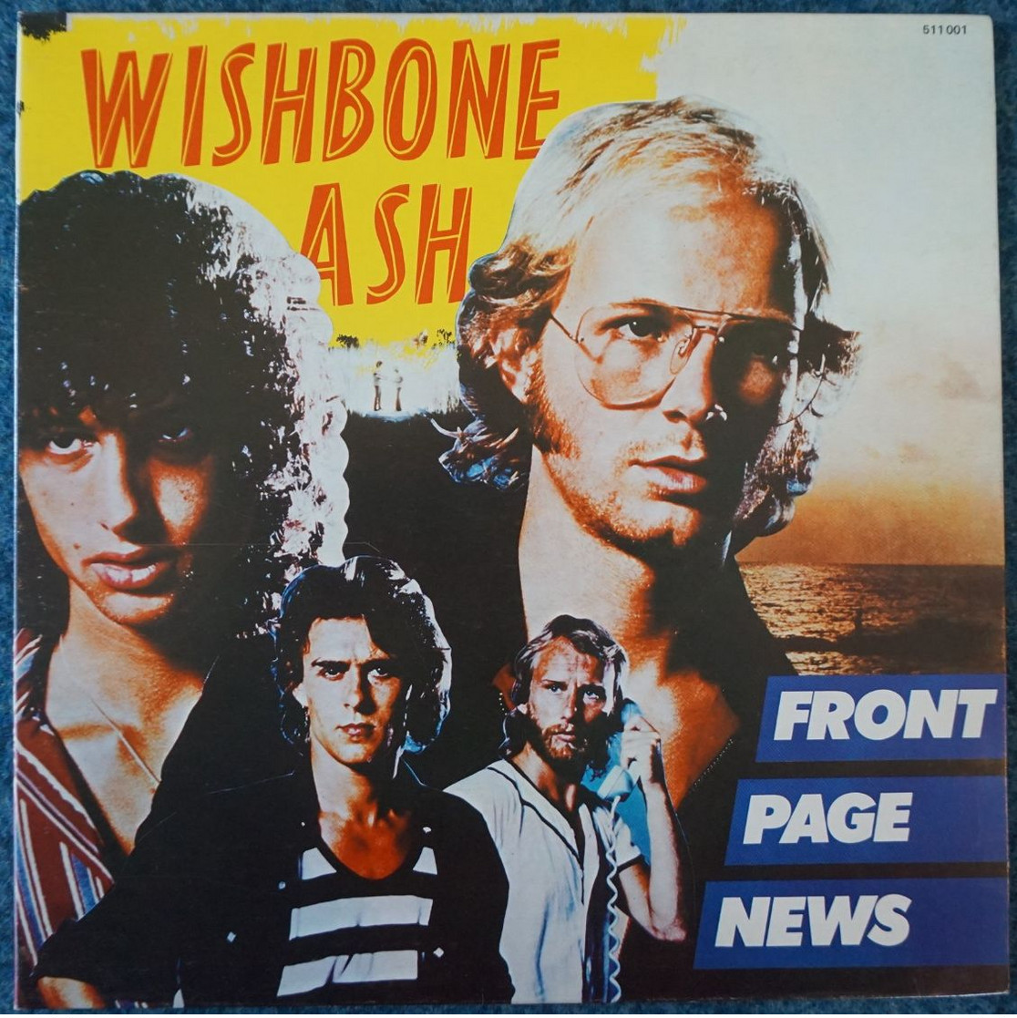 WISHBONE ASH - 33T - LP MCA 511.001  - Front Pages News - 1977 - NM/NM - Rock