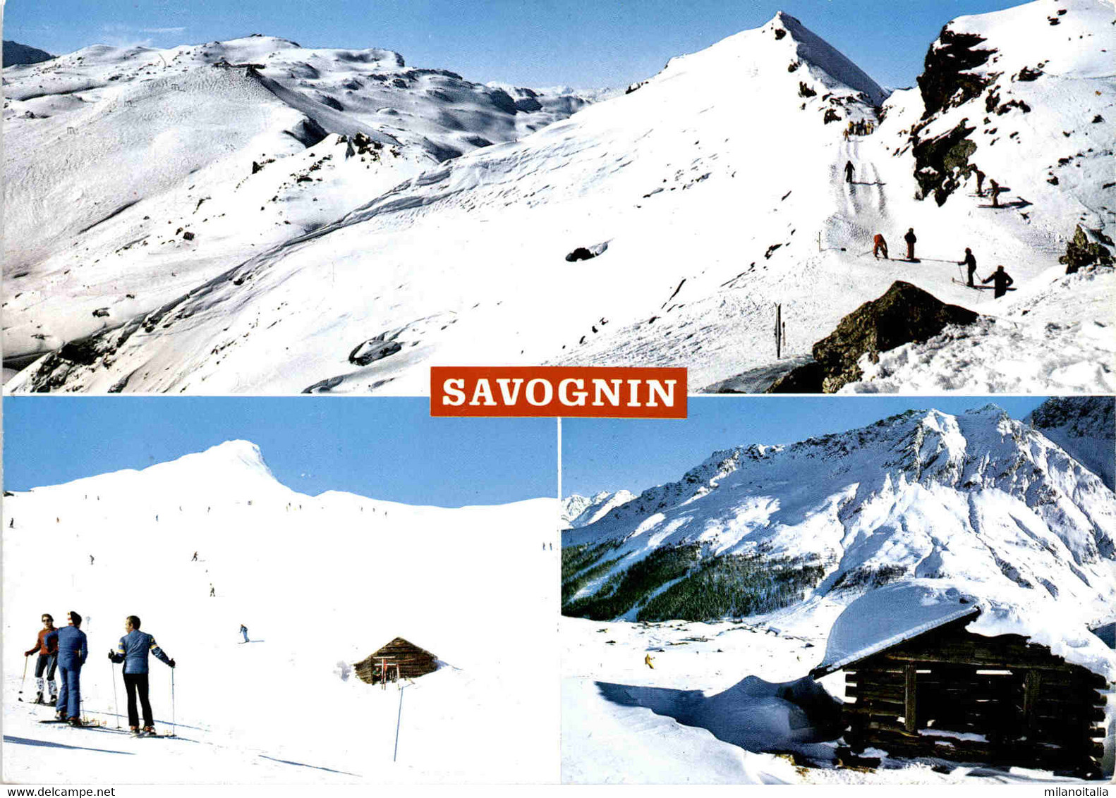 Savognin - 3 Bilder (7736) * 2. 2. 1979 - Savognin