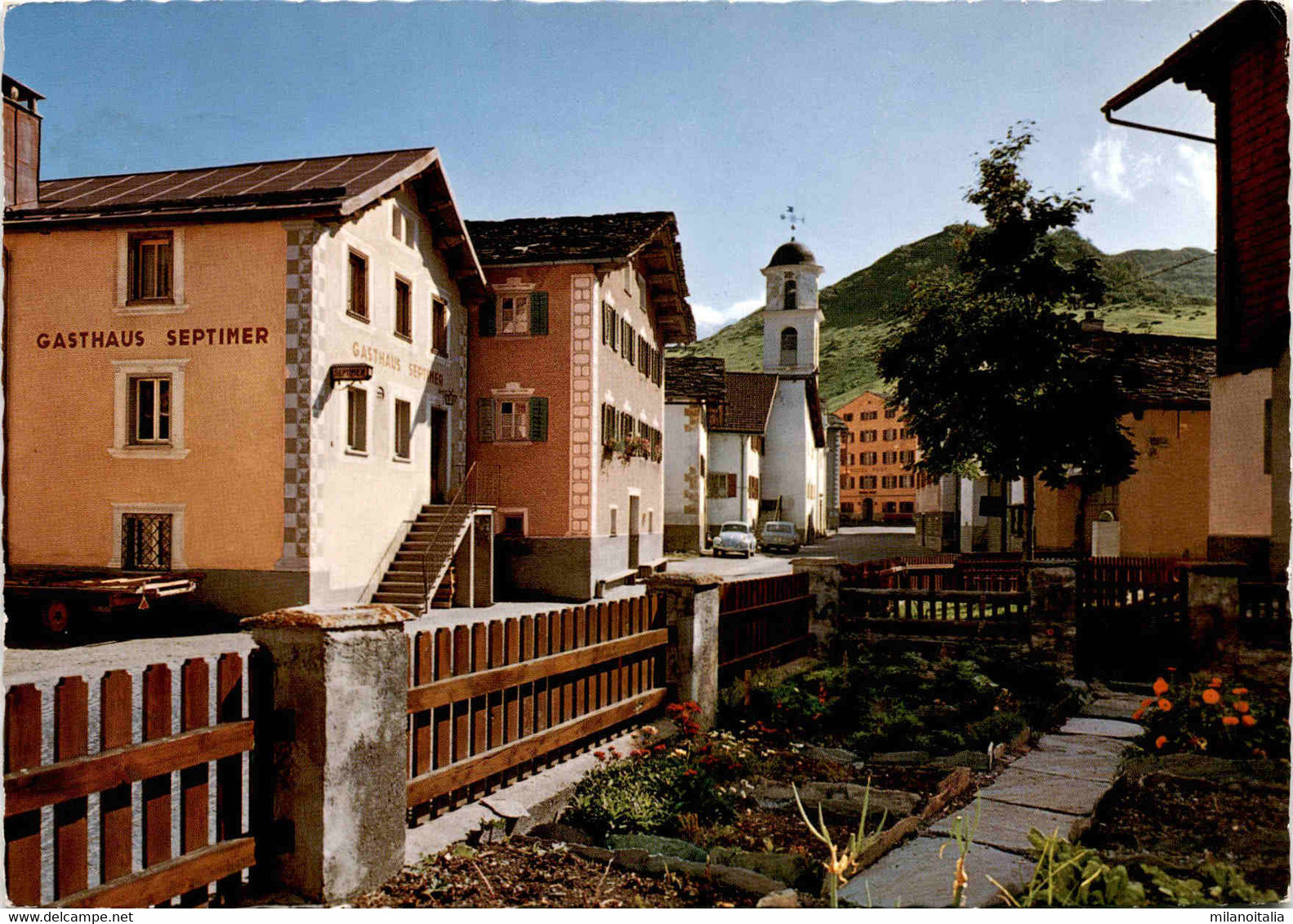 Bivio Am Julierpass - Dorfpartie (16661) * 28. 7. 1967 - Bivio