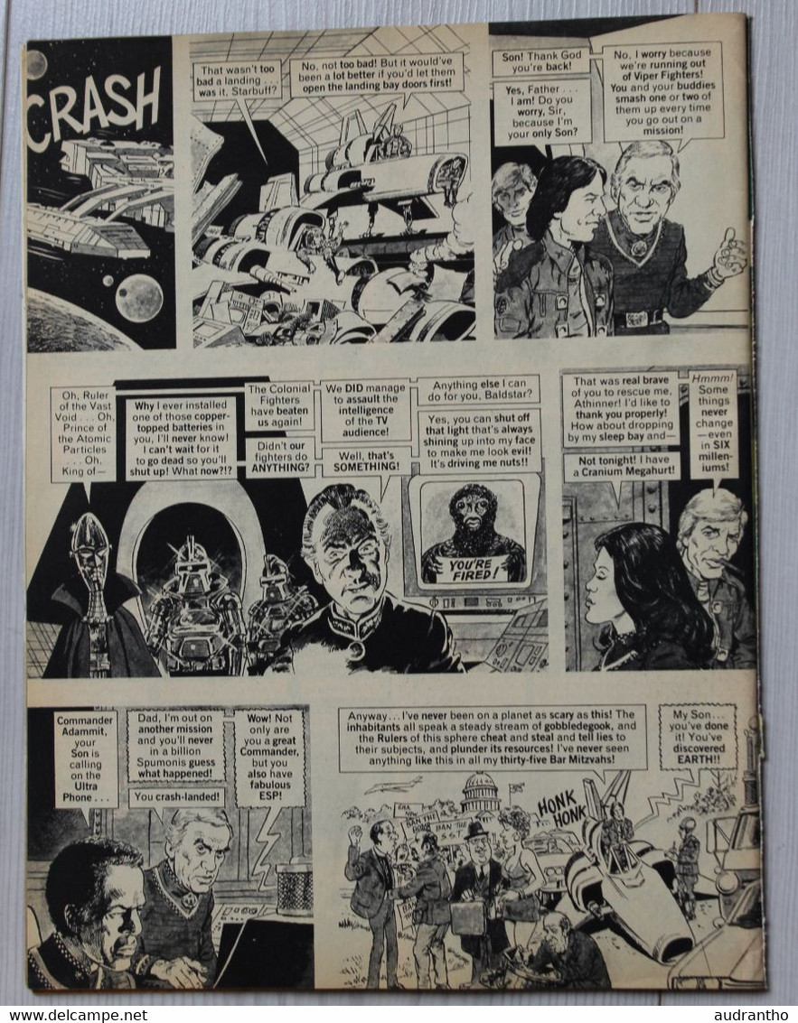 Ancien Magazine Bd MAD N°208 Juillet 1979 Superman The Men's Razor Race  En Anglais - Otros Editores