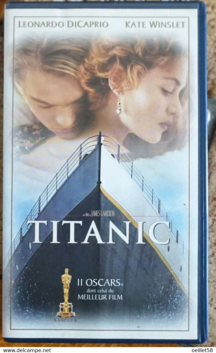 1 Cassette Vidéo VHS - Titanic - Romantiek