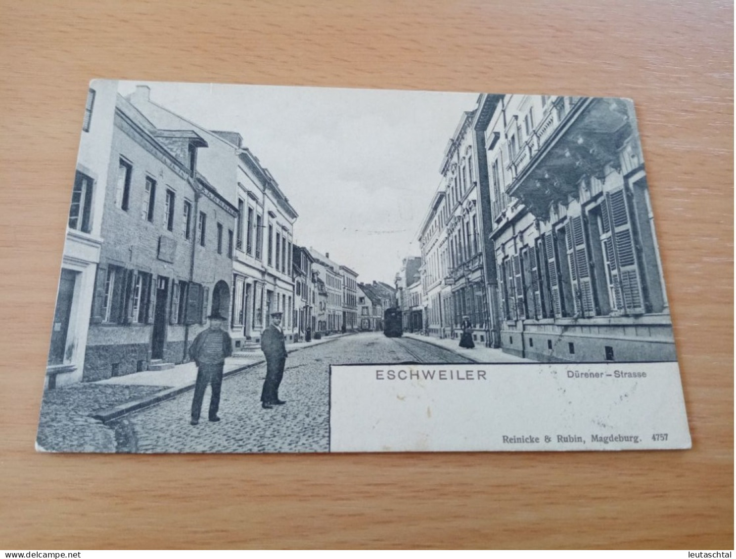 Gruß Aus Eschweiler Dürener Straße Straßenbahn Tram - Eschweiler