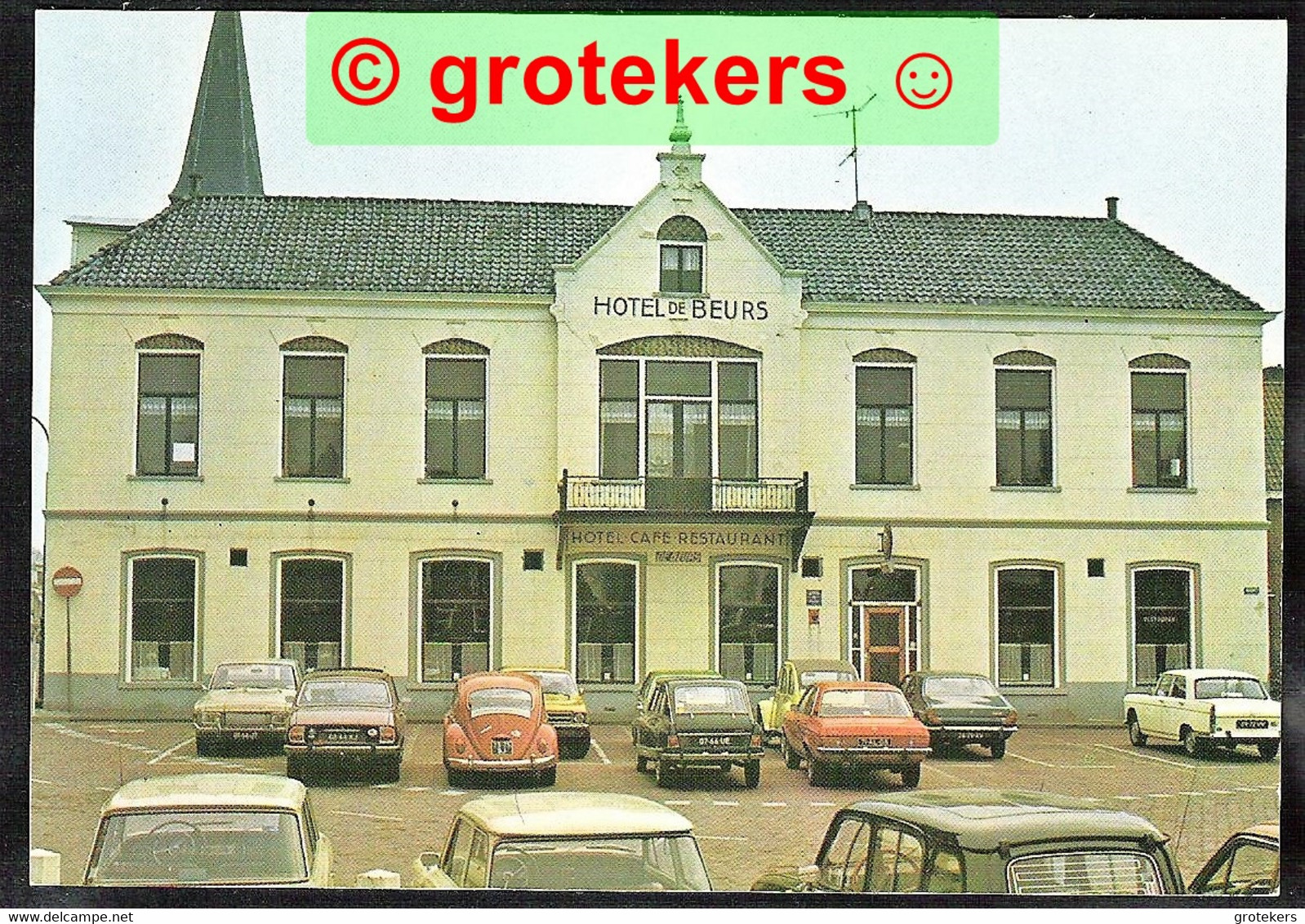 DOKKUM Hotel De Beurs Met Diverse Leuke Klassiekers Ca 1978 - Dokkum