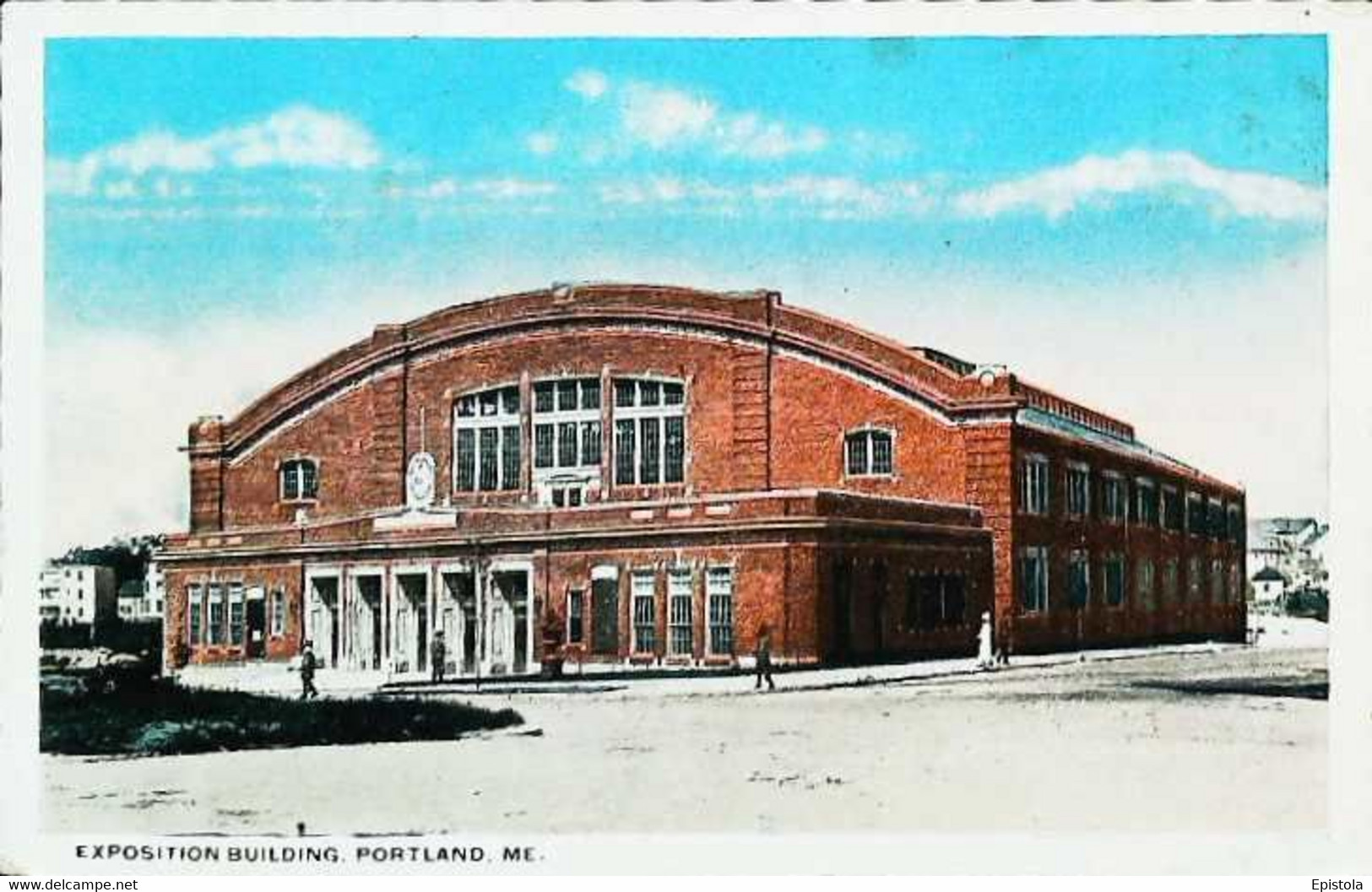 ► CPA 1935 Maine Musical Festival , Automobile Show- Exposition Building Cafe Dumont. - Portland Ca - Portland