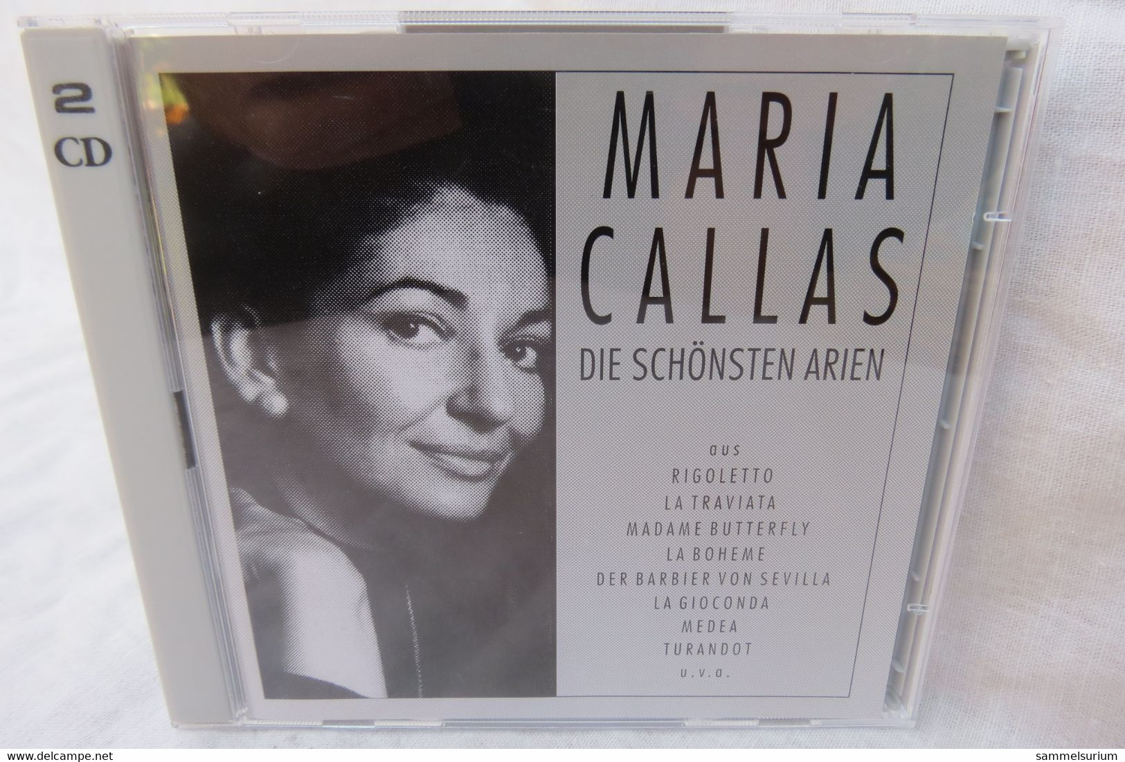 2 CDs "Maria Callas" Die Schönsten Arien - Oper & Operette