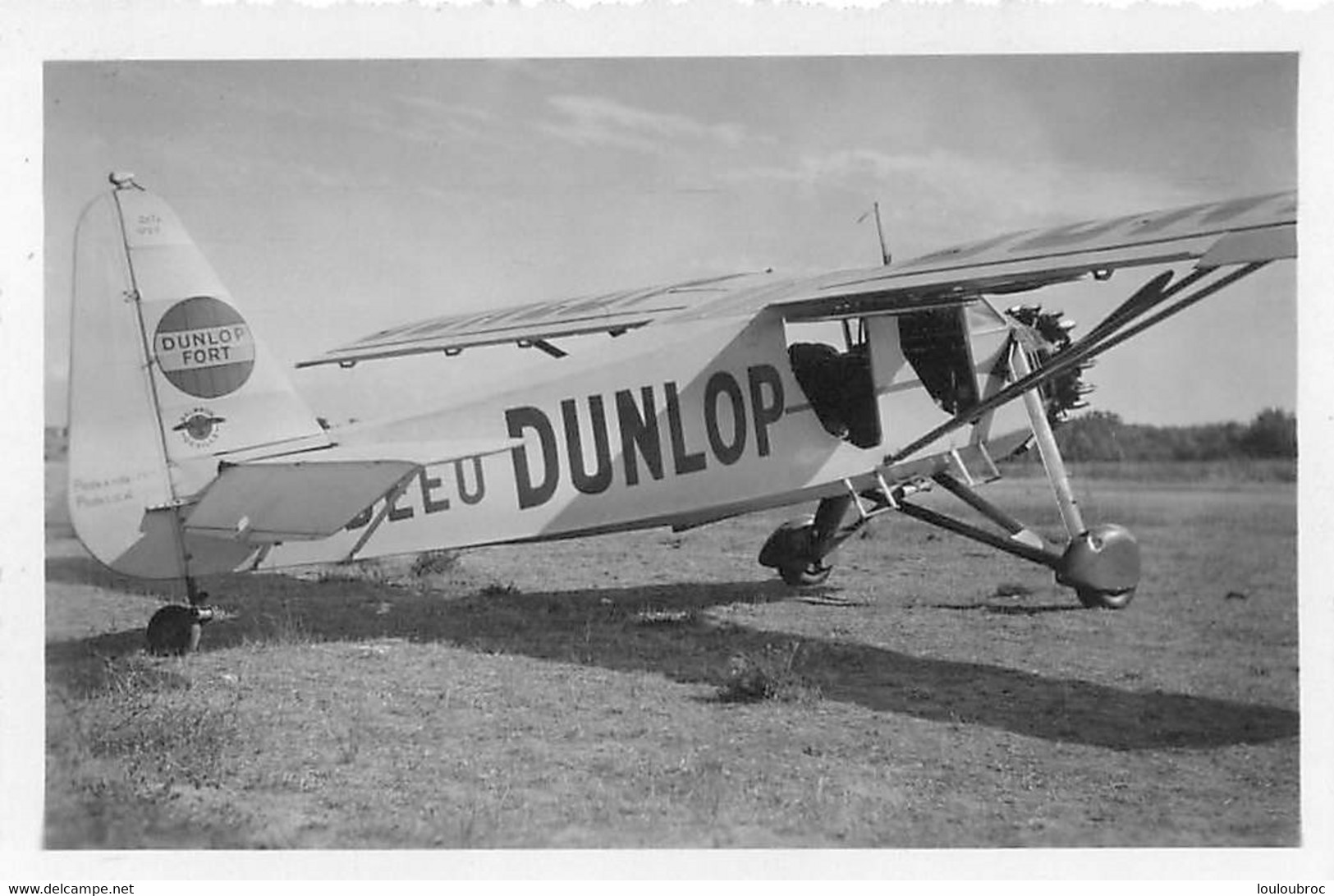 LA BAULE ESCOUBLAC 1949 AVION SALMSON DEVILLE PILOTE PAR ROBERT SENECHAL  PHOTO ORIGINALE 9 X 6 CM - Aviación