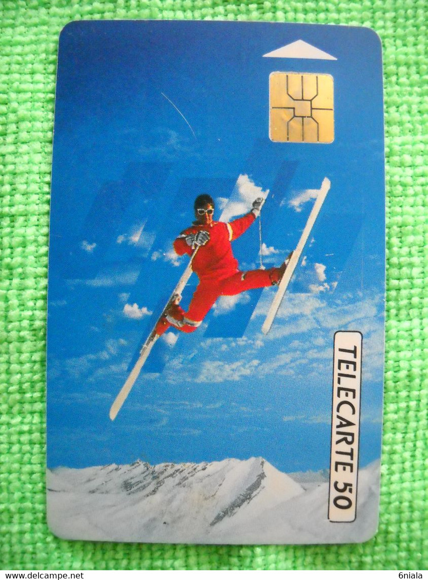 7199 Télécarte Collection Jeux Olympiques Saut Ski  Sport  50U  ( Recto Verso)  Carte Téléphonique - Olympische Spiele