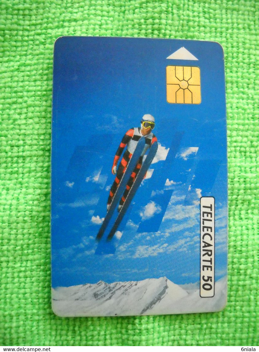 7200 Télécarte Collection Jeux Olympiques Saut Ski  Sport  50U  ( Recto Verso)  Carte Téléphonique - Olympic Games