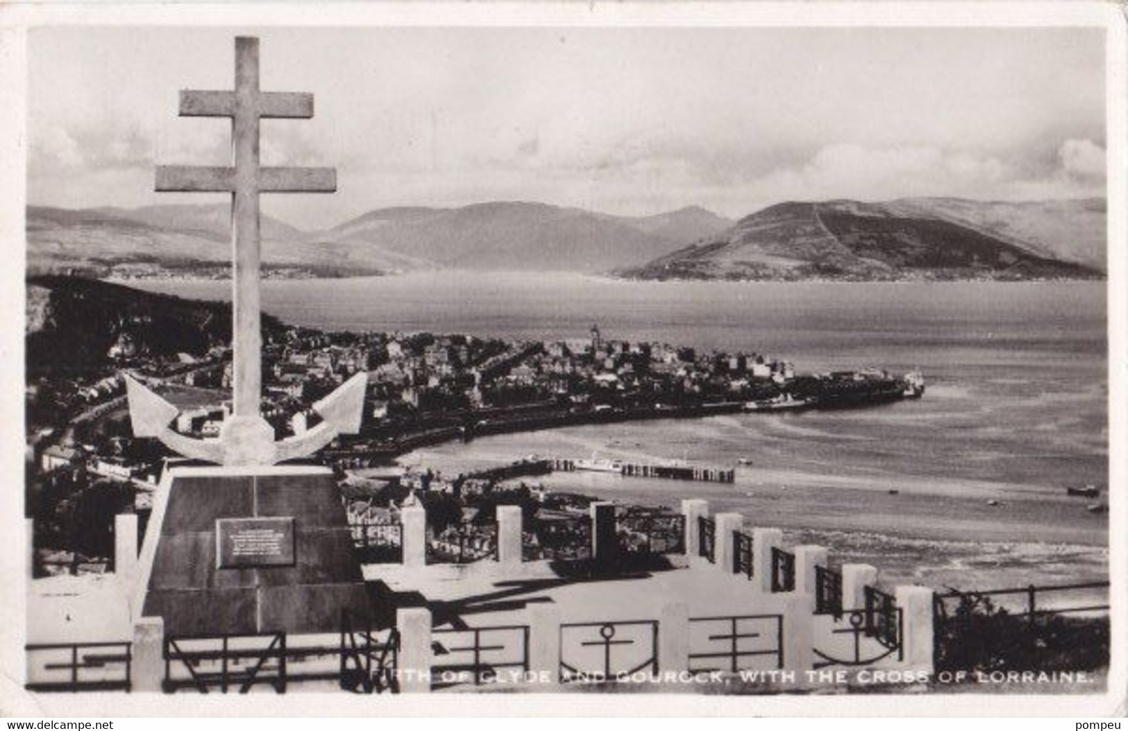 QN - FIRTH Of CLYDE And Rourock, With The Cross Of Lorraine - 1959 - Renfrewshire