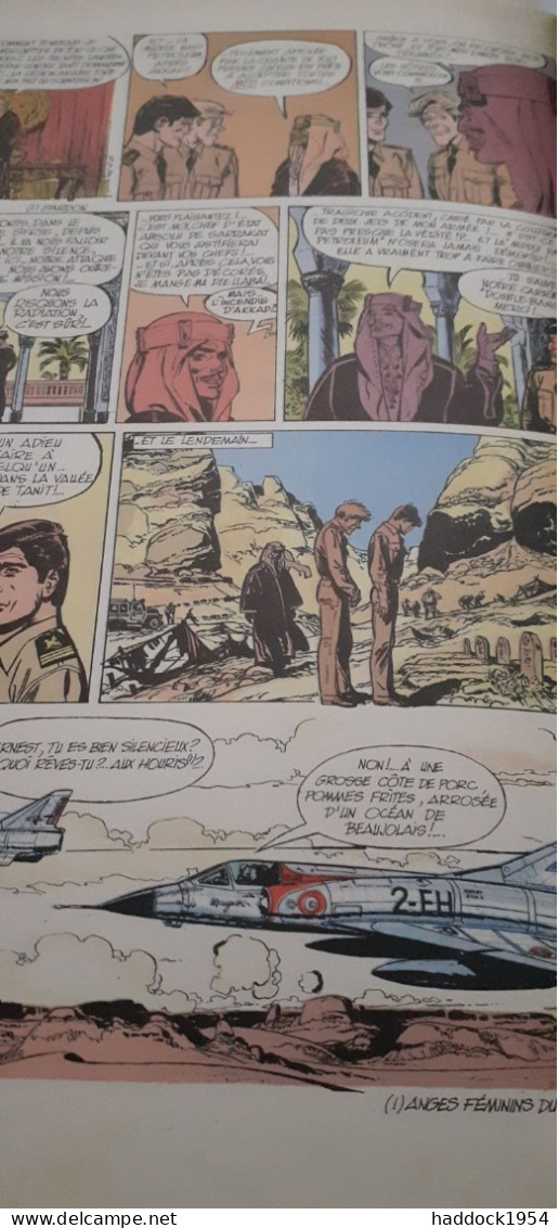 baroud sur le désert TANGUY et LAVERDURE CHARLIER JIJE dargaud 1970