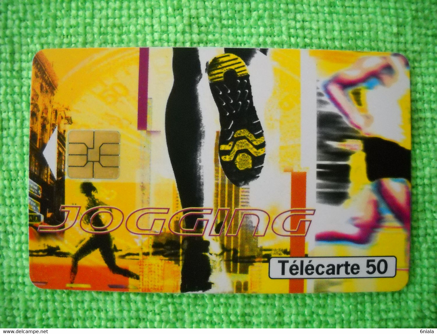 7213 Télécarte Collection STREET CULTURE DE RUE N° 5 Le JOGGING  Sport   50 U  ( Recto Verso)  Carte Téléphonique - 2000