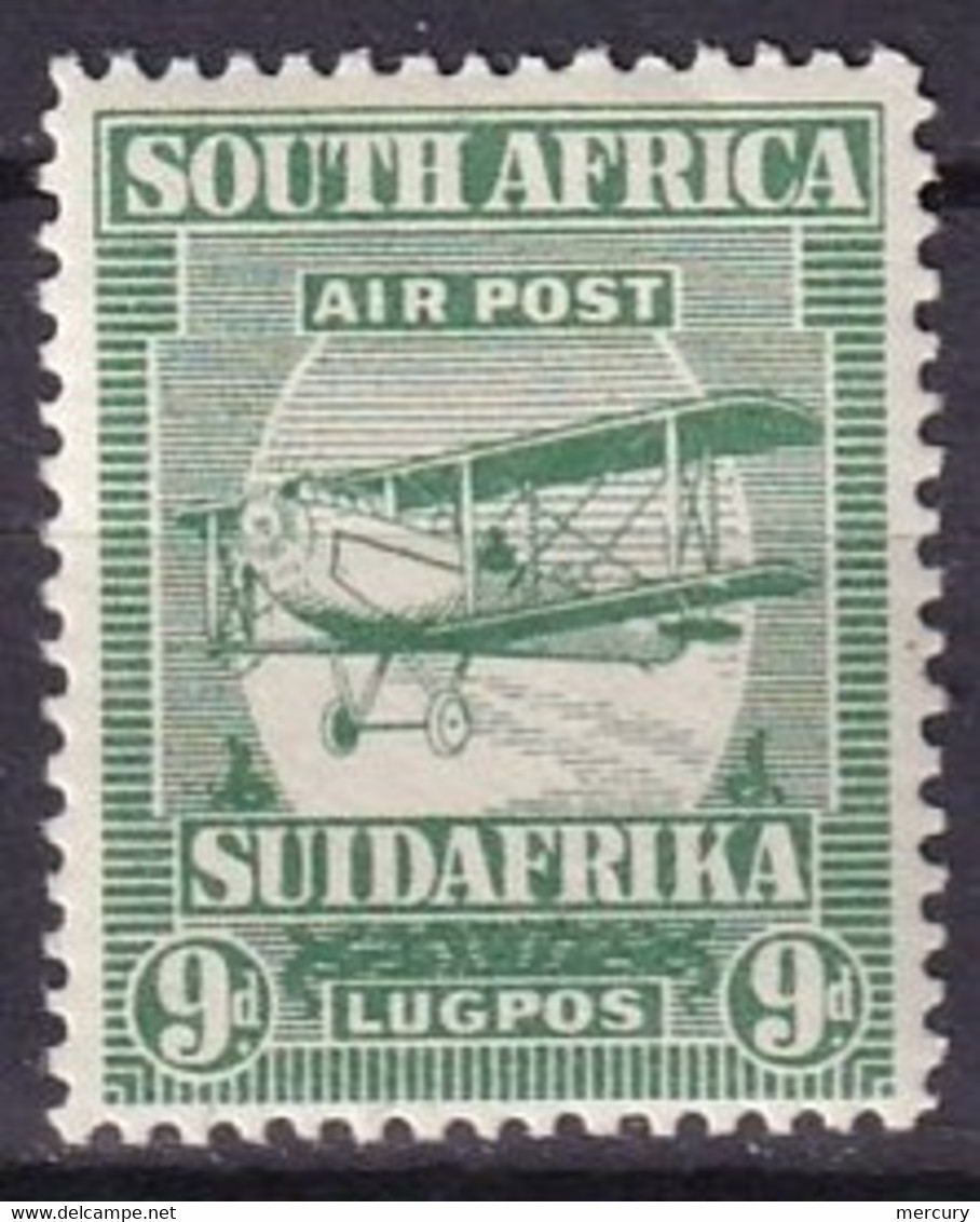 AFRIQUE DU SUD - 9 P. Vert De 1925 Neuf TB - Luftpost