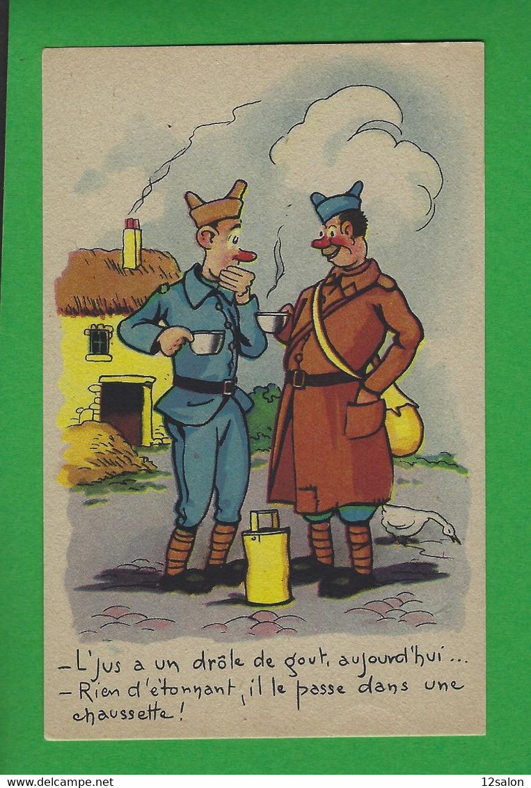 CARTES POSTALES HUMOUR MILITAIRE BIDASSE - Humour