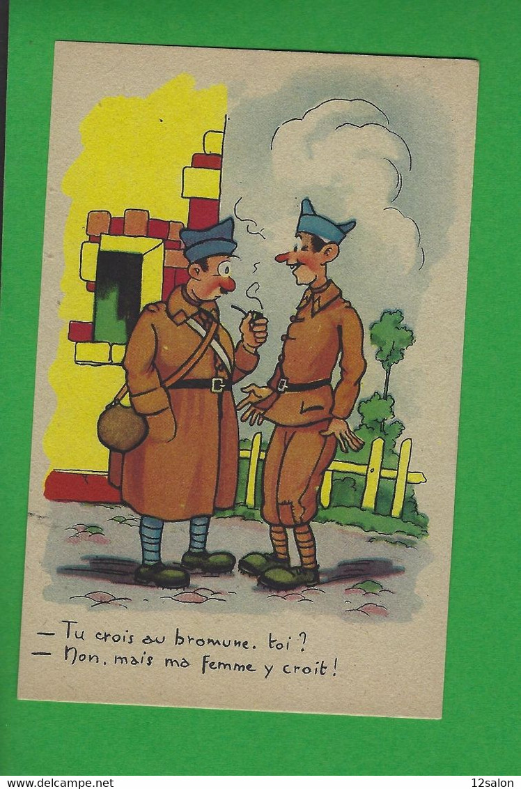 CARTES POSTALES HUMOUR MILITAIRE BIDASSE - Humour