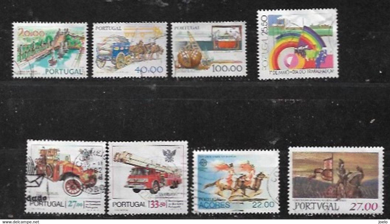 PORTUGAL 1981 SELECTION 5 ISSUES - Used Stamps