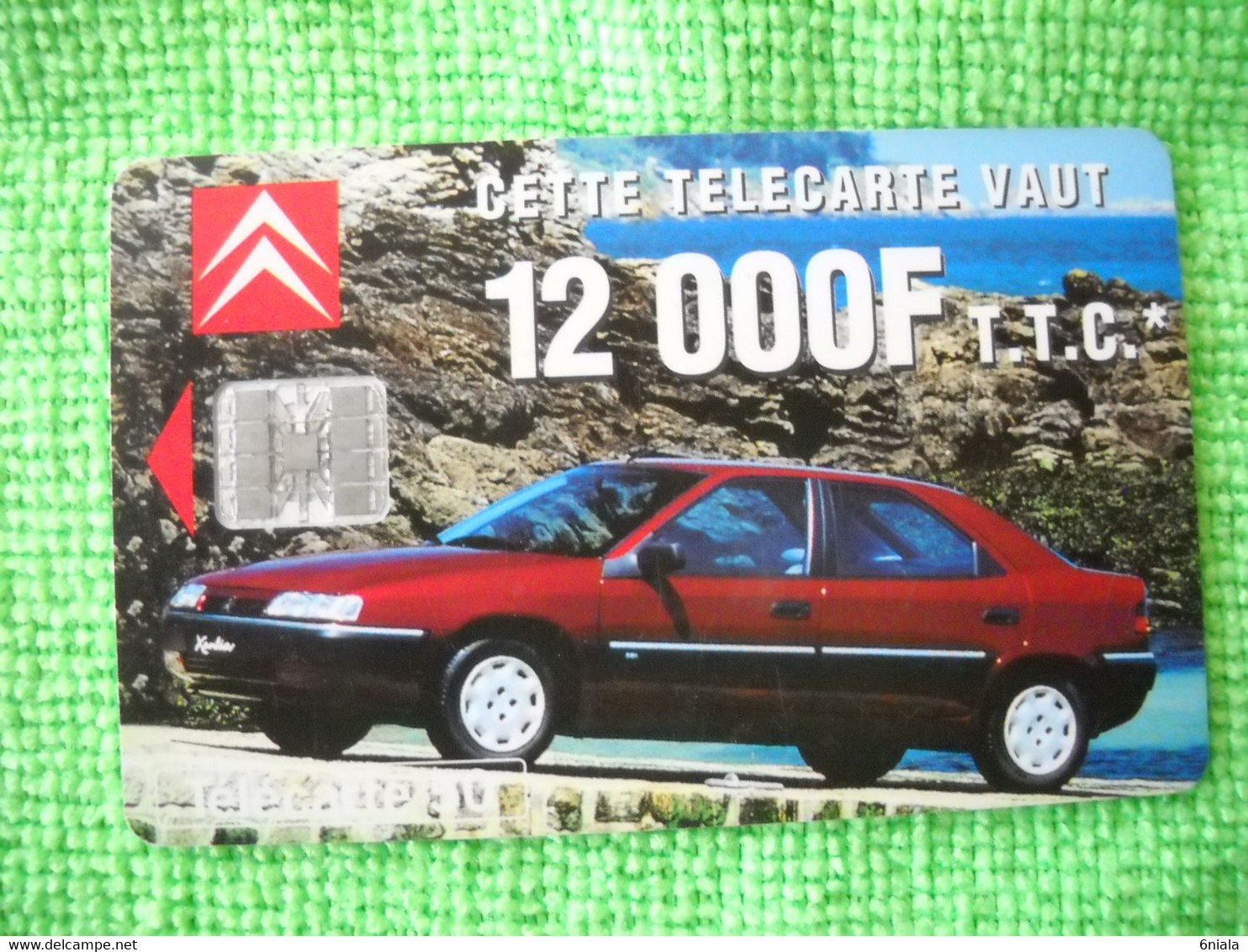 7220 Télécarte Collection CITROEN XANTIA 12000 F  50 U  ( Recto Verso)  Carte Téléphonique - Auto's