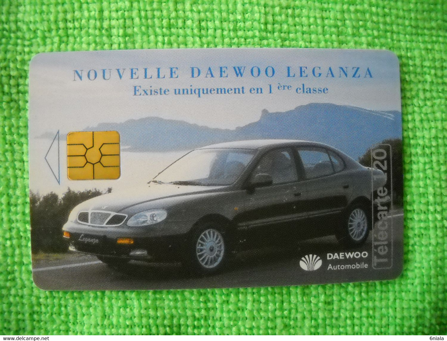 7223 Télécarte Collection DAEWOO LEGANZA Voiture  120 U  ( Recto Verso)  Carte Téléphonique - Auto's