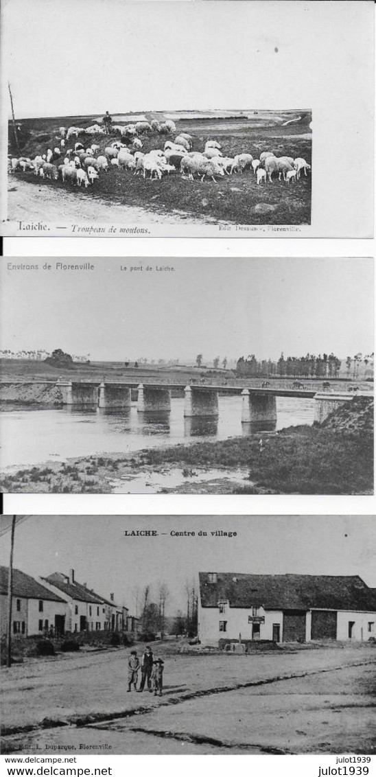 LAICHE ..--  3 Repros  SUPERBES  De Cartes Postales . - Florenville