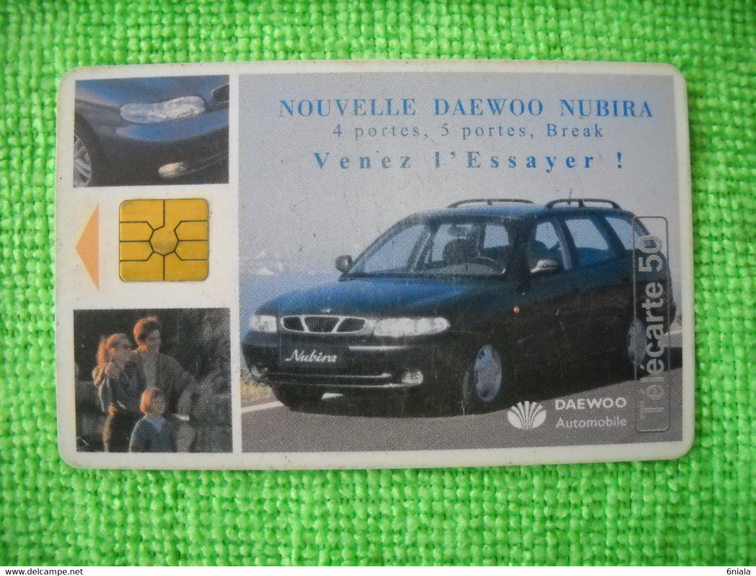 7224 Télécarte Collection DAEWOO NUBIRA Break Voiture  50 U ( Recto Verso)  Carte Téléphonique - Coches