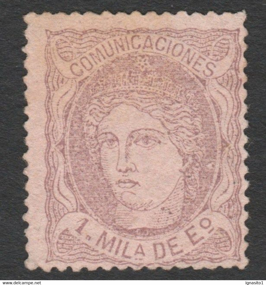 1870 Ed102 / Edifil 102  Nuevo - Neufs