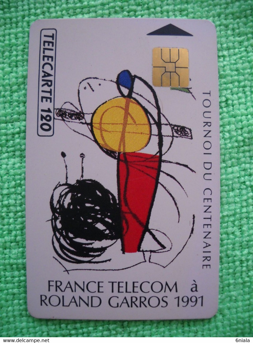 7232 Télécarte Collection TENNIS Roland Garros 1991 120 U  ( Recto Verso)  Carte Téléphonique - Sport