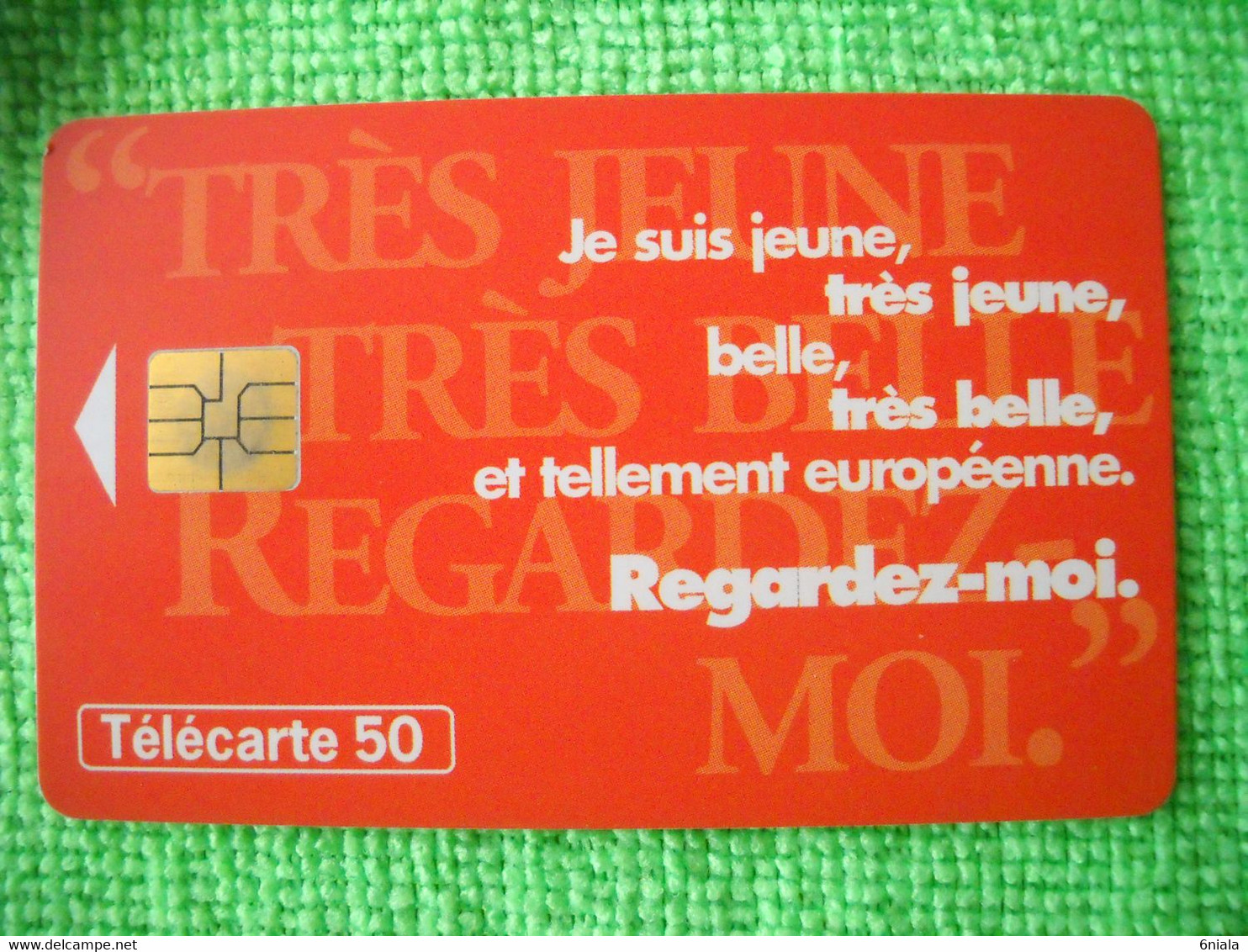 7233 Télécarte Collection REGARDEZ MOI J Allume  ARTE  50 U  ( Recto Verso)  Carte Téléphonique - 1995