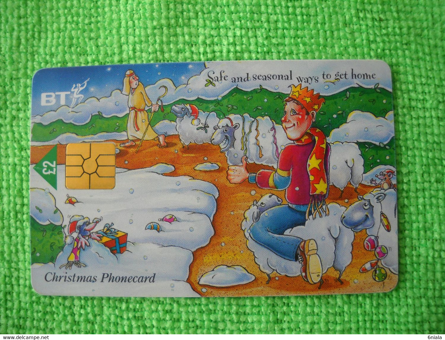 7234 Télécarte Collection Christmas  Noel  Mouton Cadeaux Fête Royaume Uni ( Recto Verso)  Carte Téléphonique - Sonstige & Ohne Zuordnung