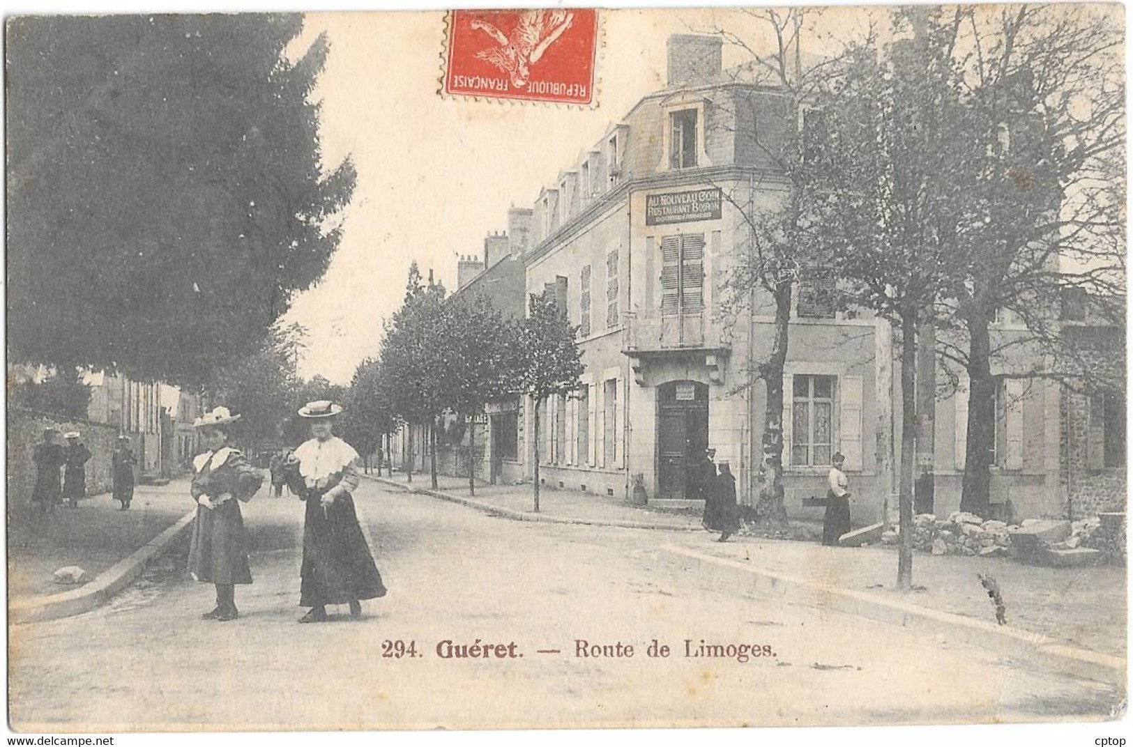 Guéret , Route De Limoges - Guéret