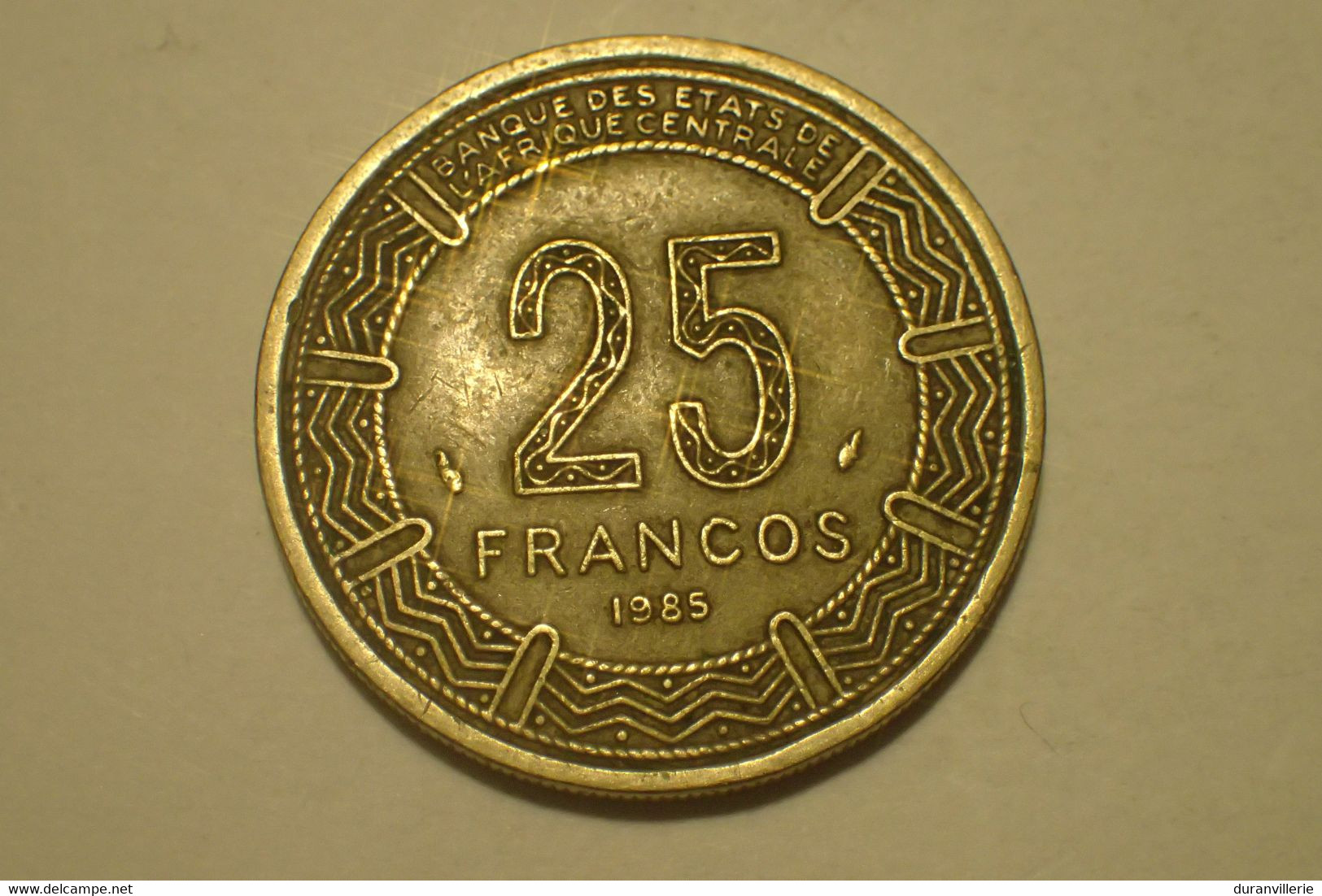 Monnaie, Equatorial Guinea, 25 Francos, 1985, Paris, - Aequatorial-Guinea