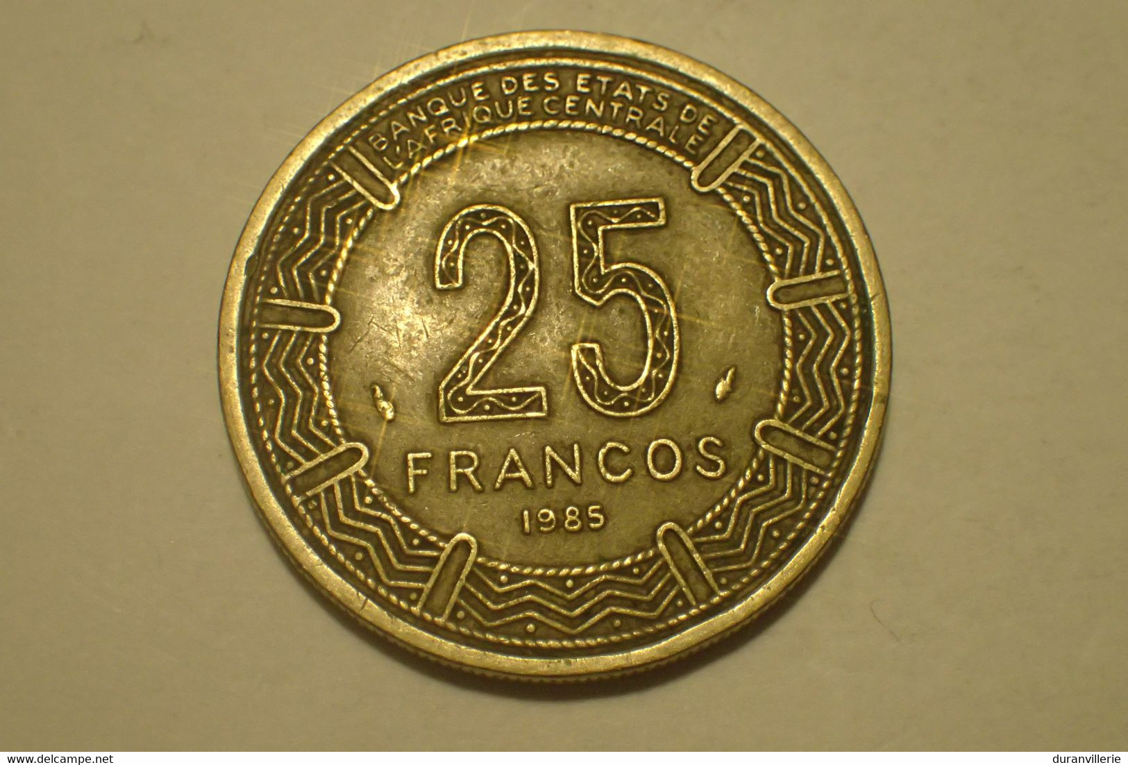 Monnaie, Equatorial Guinea, 25 Francos, 1985, Paris, - Guinée Equatoriale