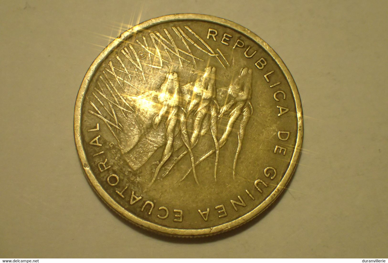 Monnaie, Equatorial Guinea, 25 Francos, 1985, Paris, - Equatoriaal Guinea