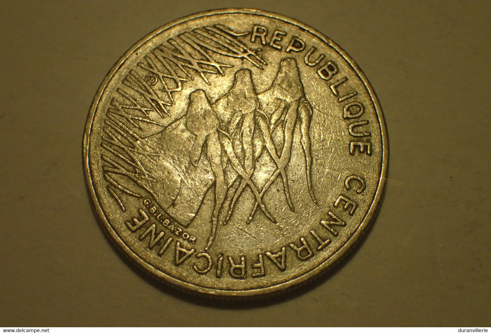 Monnaie, République Centrafricaine, 100 Francs, 1971, FDC, Nickel - Zentralafrik. Republik