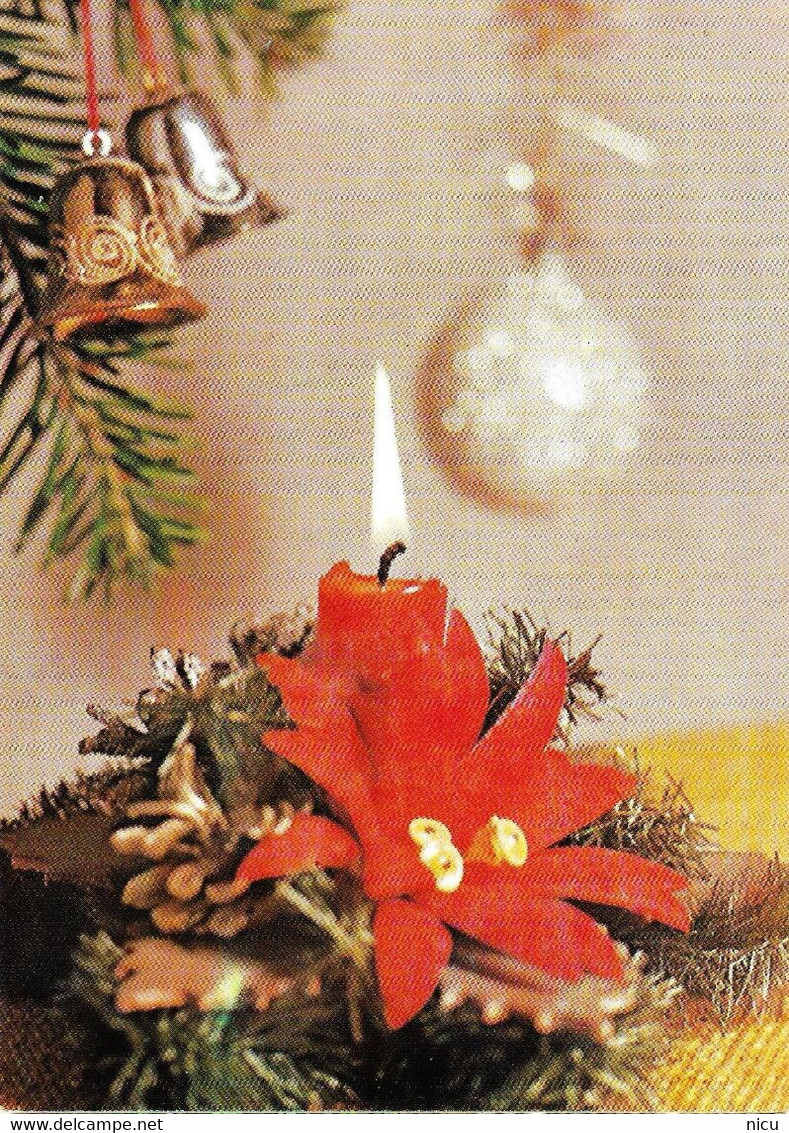 CHRISTMAS - 10 USED POSTCARDS