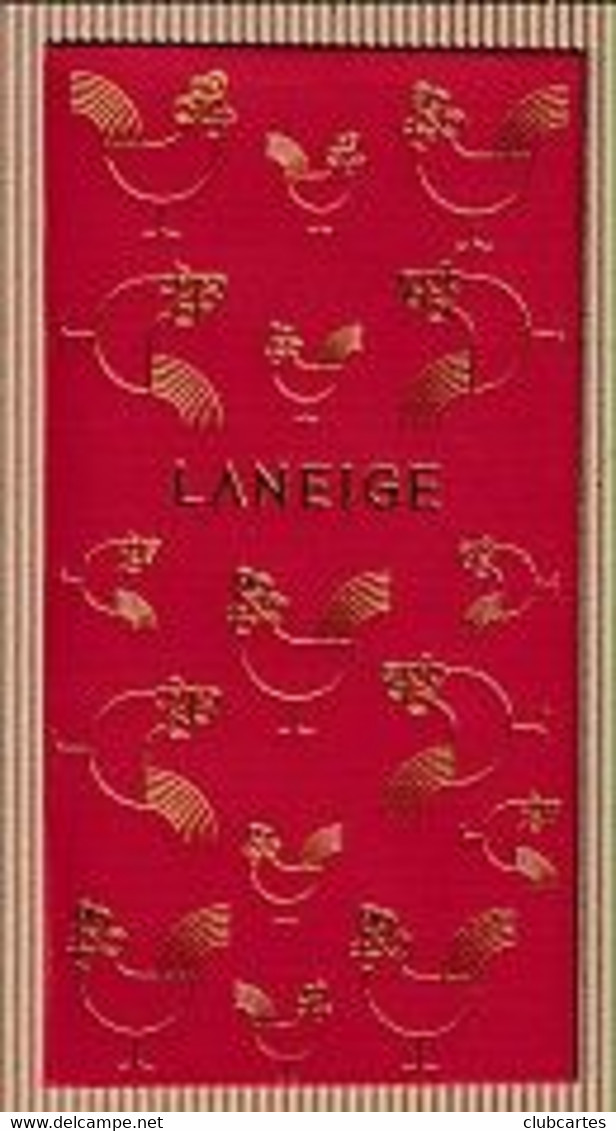 BCC Chinese New Year ‘LANEIGE' 2/2 YEAR Of The ROOSTER CHINOIS Red Pockets Red CNY 2017! - Modern (from 1961)