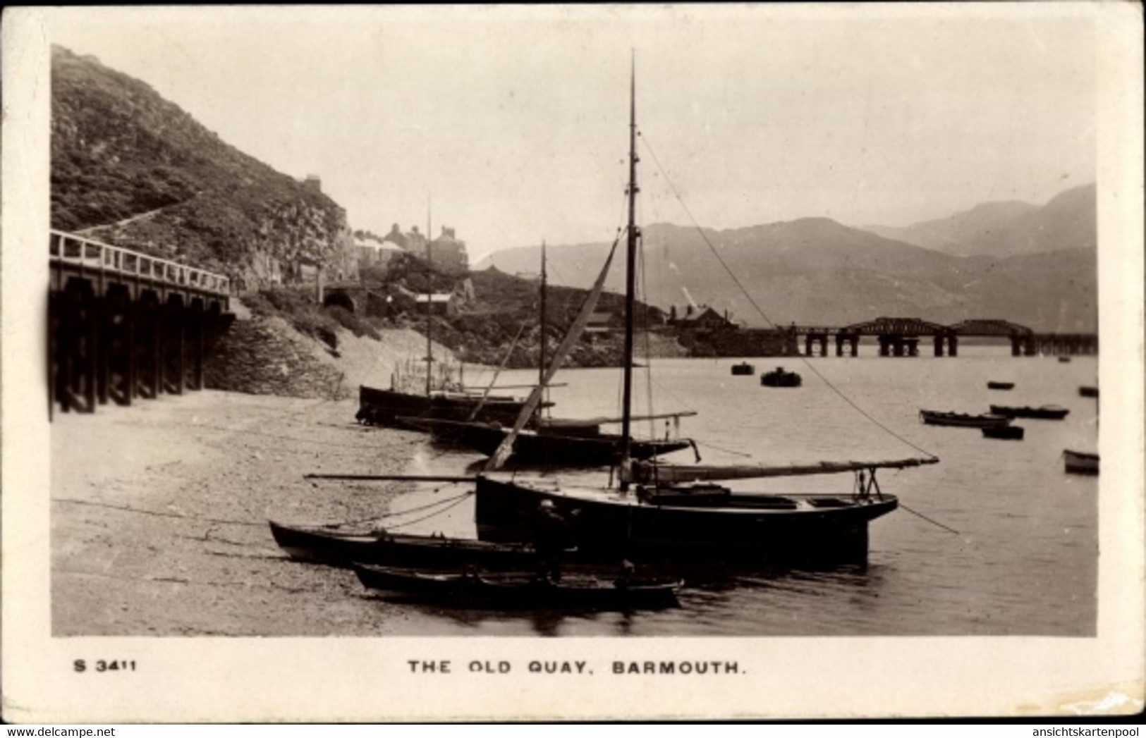 CPA Barmouth Wales, The Old Quay - Otros & Sin Clasificación