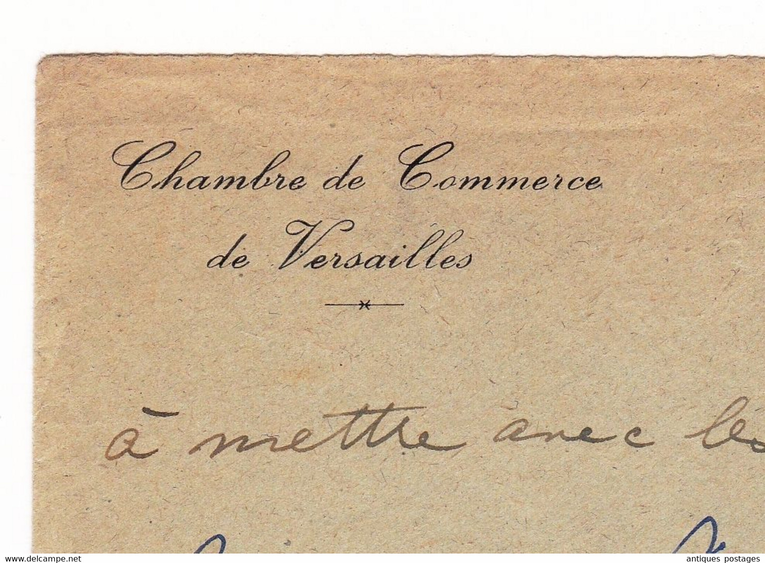 Lettre 1947 Marianne De Gandon + Cérès Chambre De Commerce De Versailles - 1945-54 Marianne (Gandon)