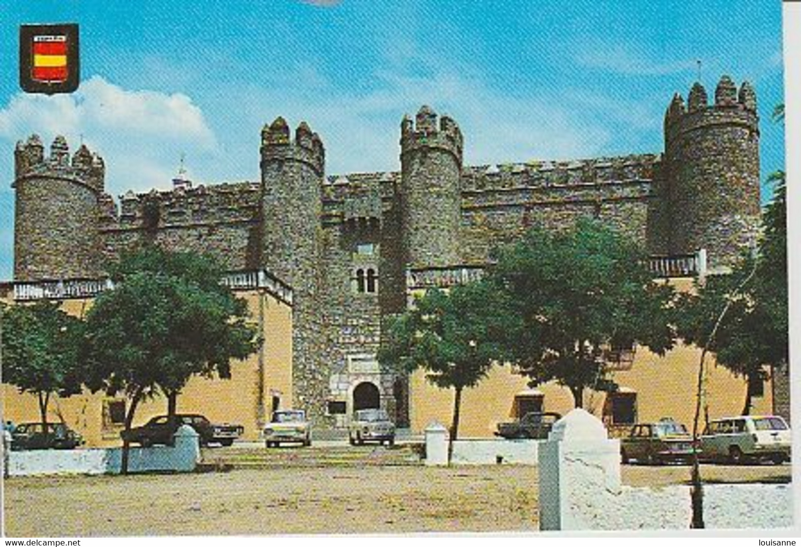 PARADOR NACIONAL  HERNAN  CORTES -ZAFRA ( Badajoz )  C P M  ( 21 / 6 / - Badajoz