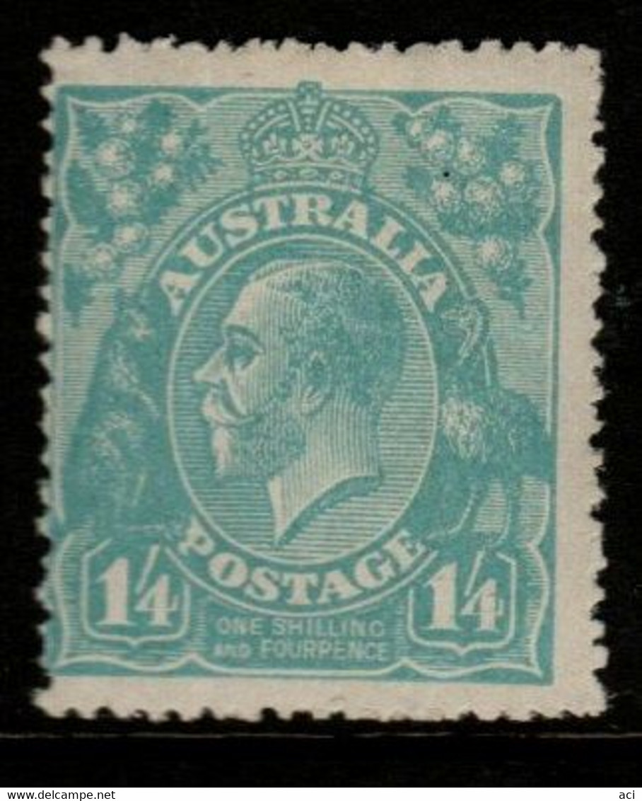 Australia SG 66  1920  King George V Heads, 1 Sh 4d ,Mint Never Hinged - Neufs