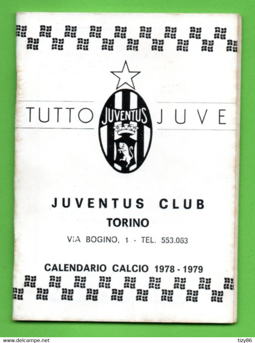 Other & unclassified - Calendario Juventus 1978/79
