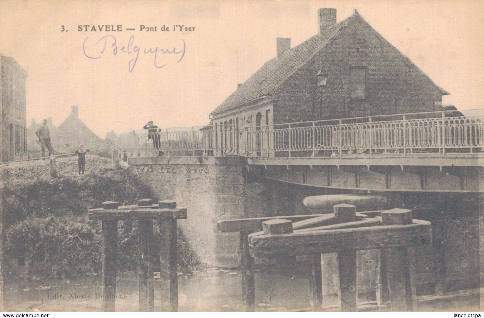 STAVELE / PONT DE L'YSER - Alveringem