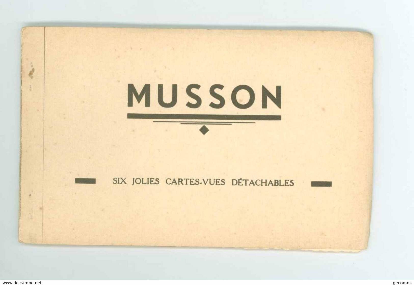 MUSSON - CARNET DE 6 VUES...(Etienne Gillet) - Musson