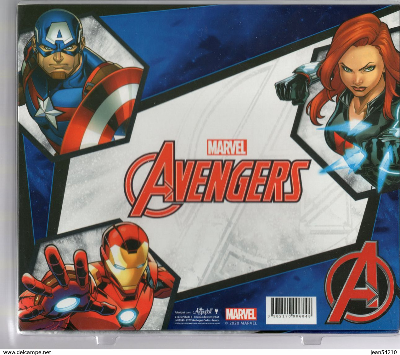 COFFRE DE FEVES MARVEL AVENGERS NEUF SOUS PLASTIQUE - Cómics