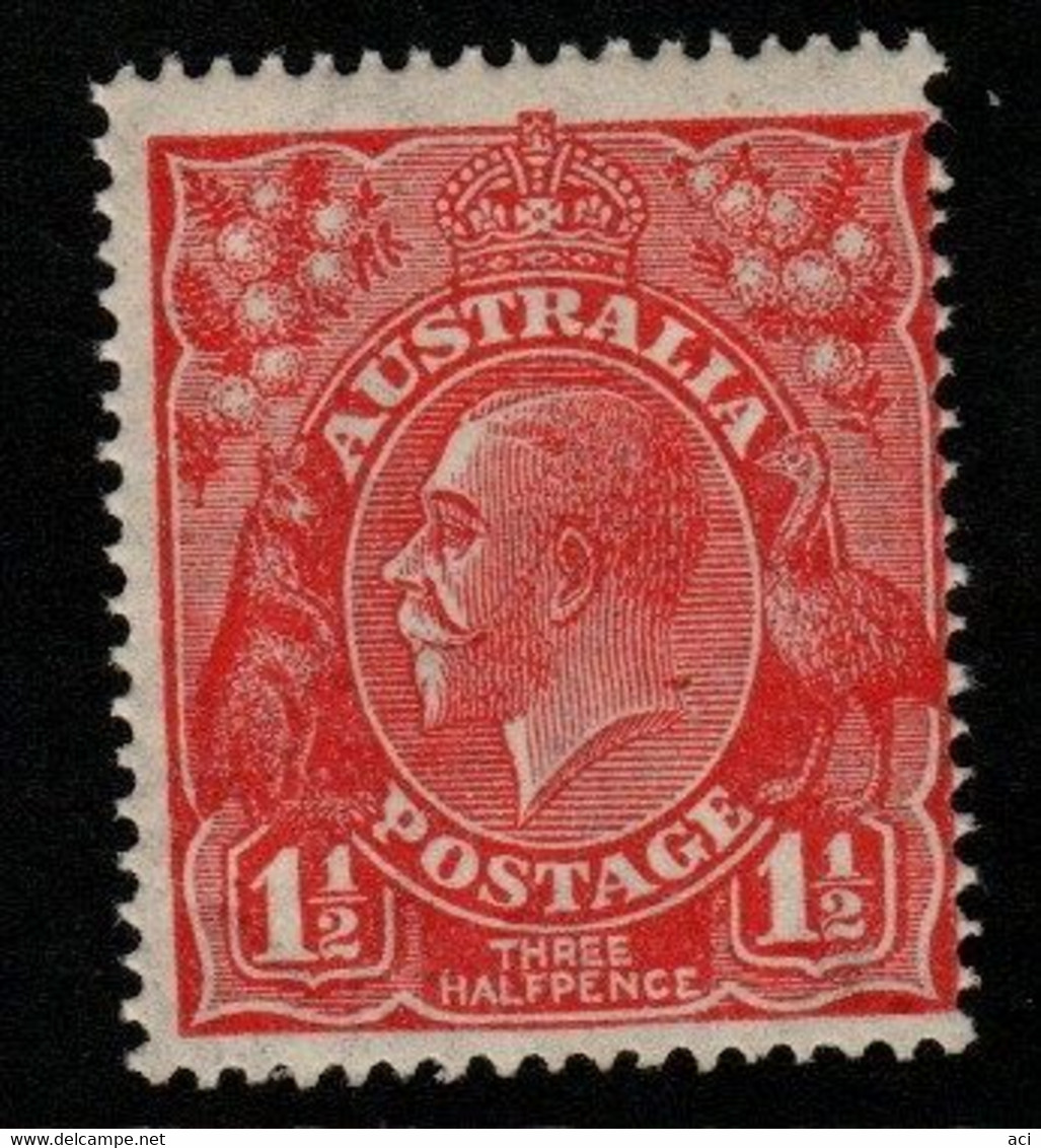 Australia SG 87  1926  King George V Heads, 1.5d Scarlet ,Mint Never Hinged - Nuovi